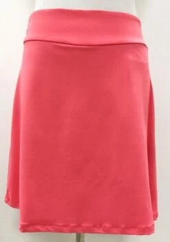 Solid Pull On Skort -Vogue Store 19879 CORAL l