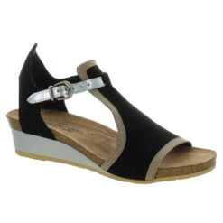 Naot Fiona 9 Naot Fiona -Vogue Store 20166 BLKKHAKISILVER l