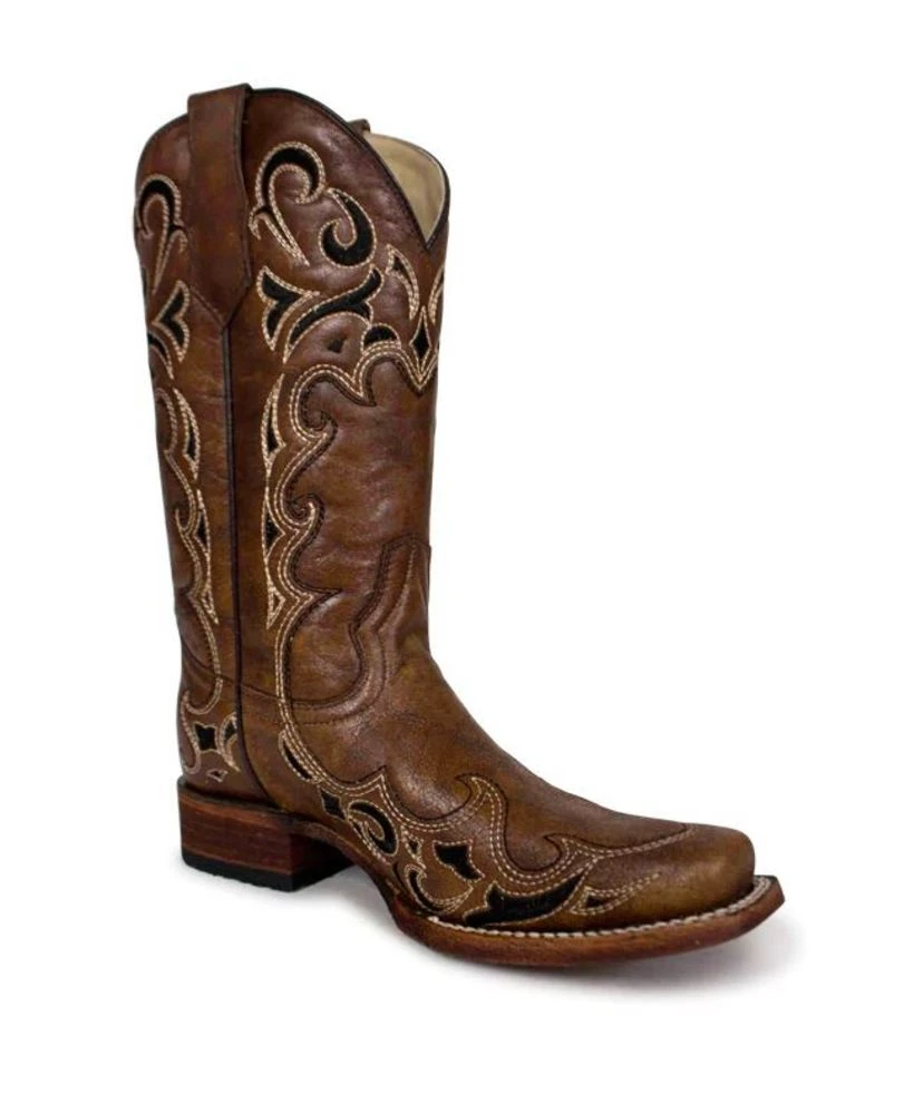 Corral Boots Corral Honey Side Embroidered Boots 3 Corral Boots Corral Honey Side Embroidered Boots