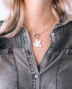Peaceful Necklace - Dove