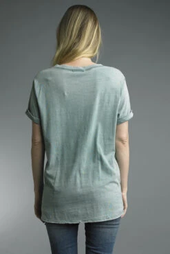 Classic V- Neck Tee -Vogue Store 27348 GREEN l