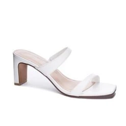 Yanti Slide Sandal 9 Yanti Slide Sandal -Vogue Store 28688 WHITE l