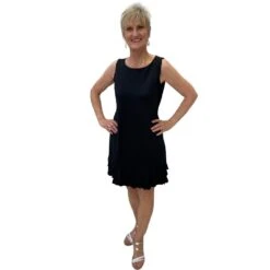 Sleeveless Ruffle Dress