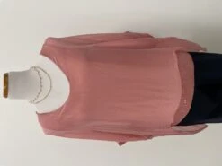 Sheer Sequin Top -Vogue Store 30634 GUAVA l