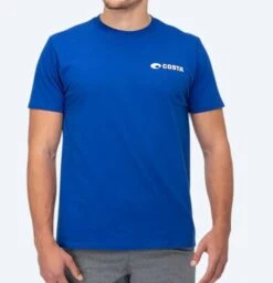 Costa Del Mar Emblem Marlin Ss Crew -Vogue Store 30842 673LROYALBLUE l