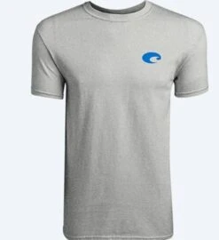Costa Del Mar Species Sheild T- Shirt -Vogue Store 30866 01HGGRAYHEATHER l