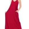 V- Neck Cami Maxi Dress -Vogue Store 30953 DEFAULT l