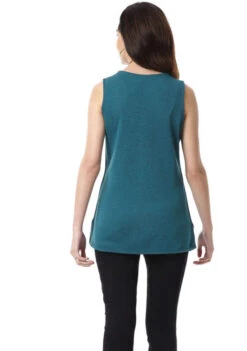 Long Tank -Vogue Store 31222 TEAL l