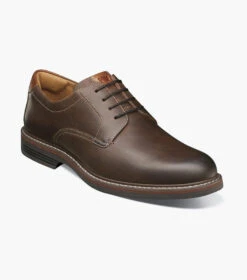 Florsheim Norwalk Plain Toe -Vogue Store 31257 BRNCRZHS l