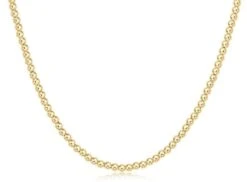 Choker Classic Gold 3mm Bead