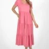 V Neck Tiered Dress -Vogue Store 32210 DEFAULT l