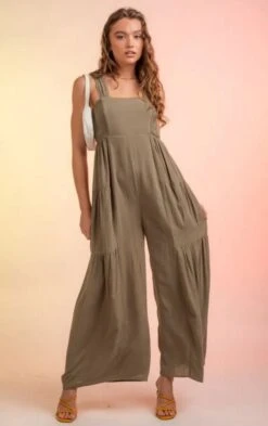 Jumpsuit -Vogue Store 32327 OLIVE l