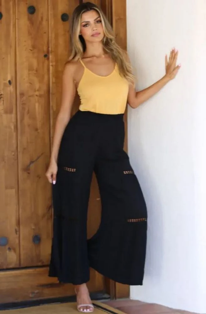 Wide Leg Pant Solid 3 Wide Leg Pant Solid