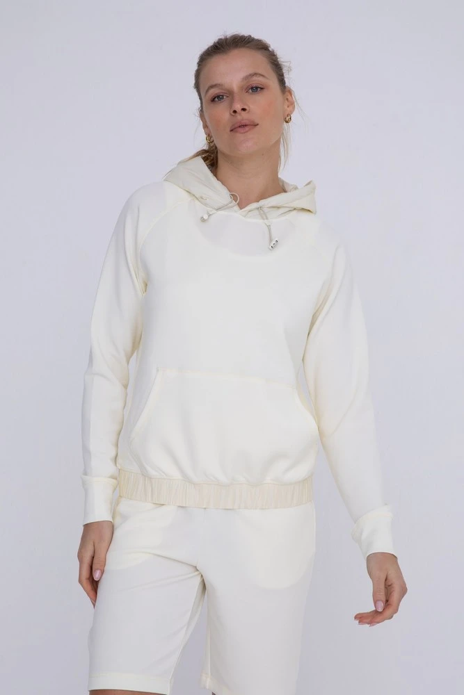 Modal Blend Pullover Hoodie 3 Modal Blend Pullover Hoodie