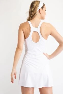 Tennis Romper Dress -Vogue Store 32434 WHITE l