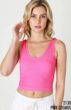 Ribbed Cami -Vogue Store 32596 PKCOSMOS l