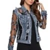 Navy Lace Jacket -Vogue Store 32617 DEFAULT l