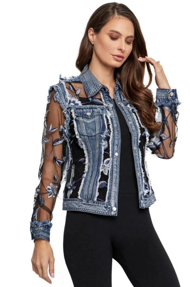 Navy Lace Jacket 3 Navy Lace Jacket