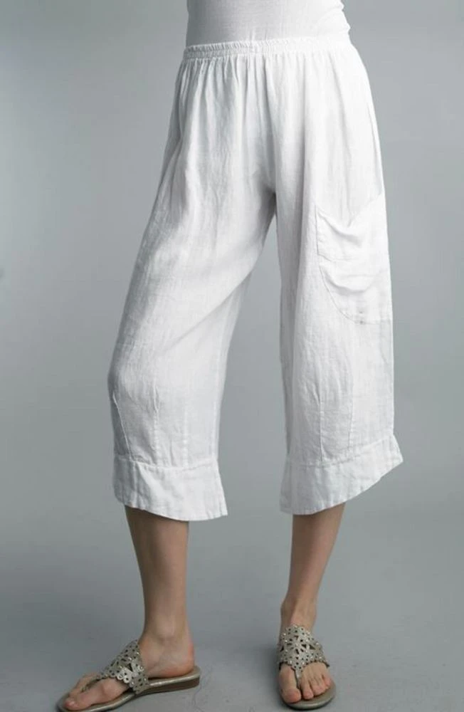 Linen Capri 3 Linen Capri
