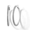Meridian Thin Large Hoop Earrings -Vogue Store 32745 DEFAULT l