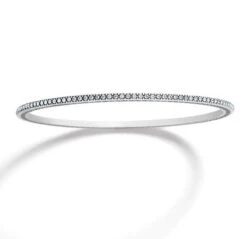 Meridian Thin Bangle