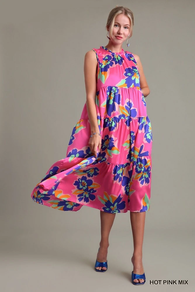 Maxi Floral Print Dress 3 Maxi Floral Print Dress