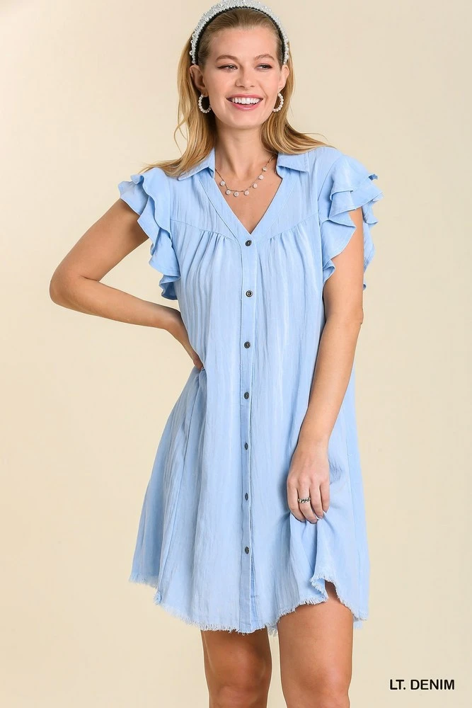 Snow Washed Dress 5 Snow Washed Dress - Image 3