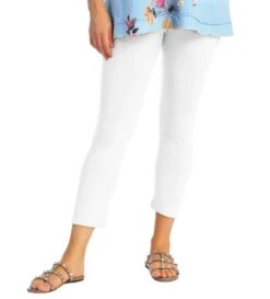 Mineral Wash Capri -Vogue Store 32807 WHITE l