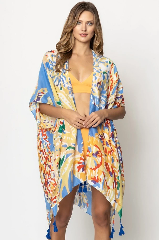 Multi Floral Kimono 3 Multi Floral Kimono